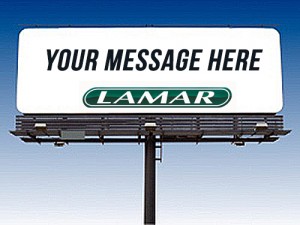 One Week on Lamar's HUGE Digital Billboard, Tuscaloosa