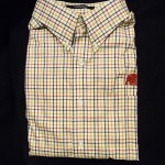Plaid Button Down Shirt with Monogrammed Elephant